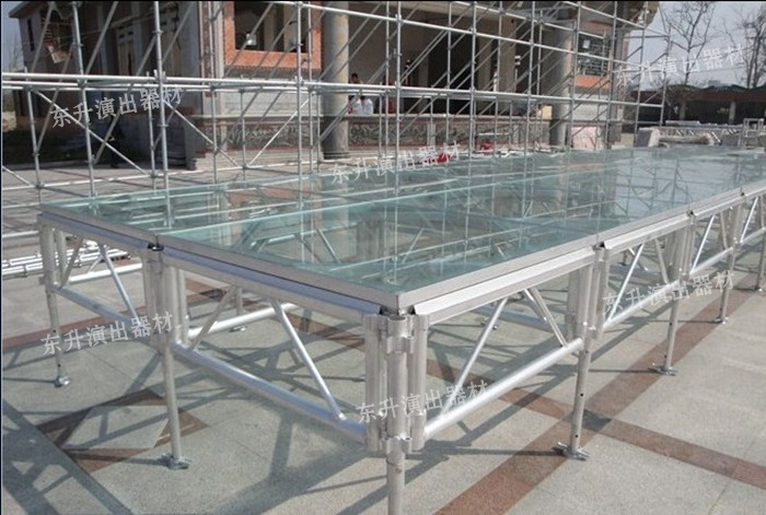 铝合金拼装玻璃舞台